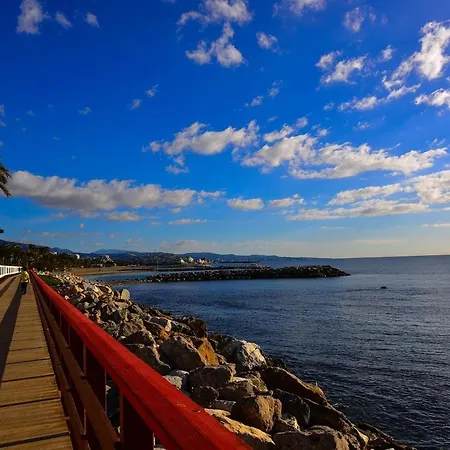 Puerto Banus Stor Lyxig Duplex Med Garageplats Apartment *