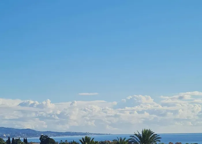 Puerto Banus Stor Lyxig Duplex Med Garageplats Apartment